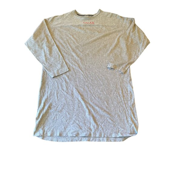 Ralph Ralph Lauren Gray Long Sleeve Night Shirt Size Small - Picture 1 of 6